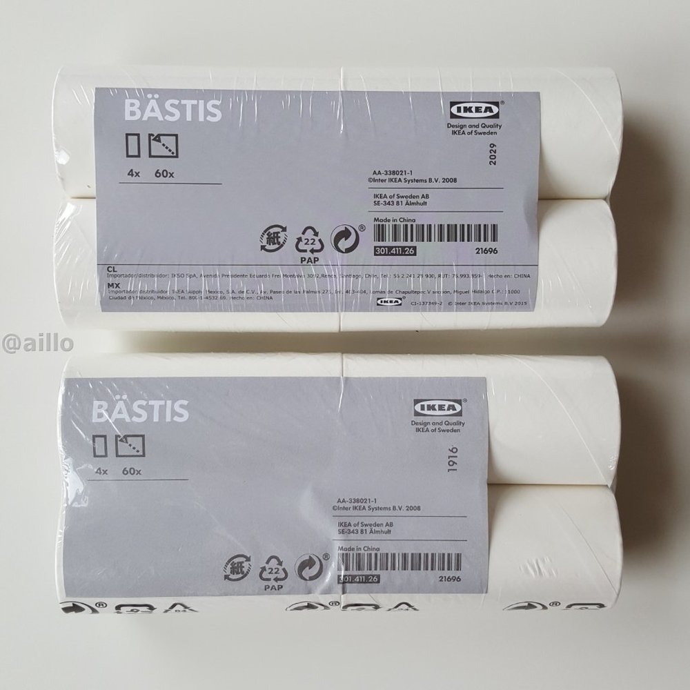 8 IKEA BASTIS Lint roller refills